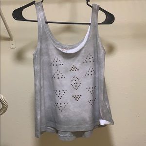 boho tank top size XS